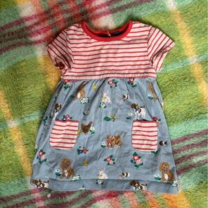 Baby Boden cute animals Print Dress